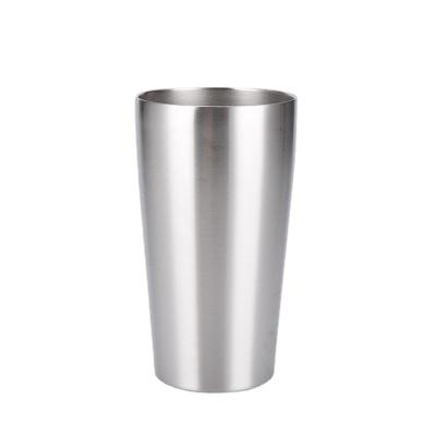 China Wholesale Custom Insulated Premium Morden Hit Stainless Steel Amazon Stainless Steel Double Wall Beer Tumbler 16oz Metal Coffee Drinks Mug for sale