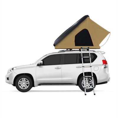 China Extended Type Best Selling Customized Product Triangle Folding Auto Aluminum SUV Roof Top Tent Wholesale Customized Hard Shell For Camping for sale