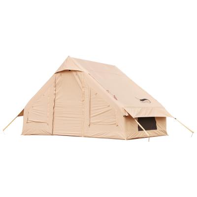 China Diagonal Bracing Type Stocked Good Quality 5-8 Person Oxford Big Tent Inflatable Tents Camping Outdoor for sale