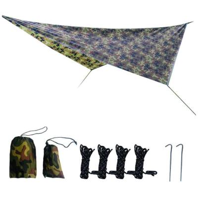 China New Type Outdoor Camping Rhombic Canopy Sunscreen Fabric Waterproof Plaid Washable Appropriate Prices for sale