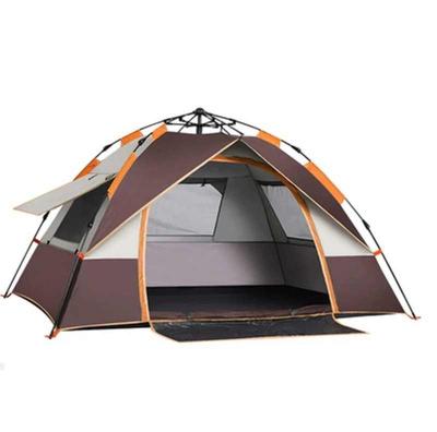 China Camouflage/Field Game Factory Supply Suitable Prices Outdoor Automatic Quick Opening Wind And Rain Proof Double-Layer 3-4 Person Tent for sale