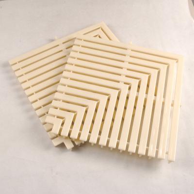 China ABS swimming pool corner cover overflow gutter plastic floor grating for sale