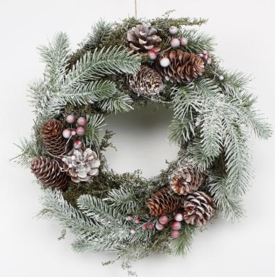 China Polyfoam Christmas Wreath for Door Decoration for sale