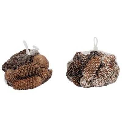 China China Natural True Long Pinecone For Christmas Xmas Table Decoration for sale