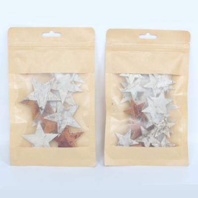 China Natural China Birch Bar Star in Bag for Xmas Christmas Table Decoration for sale