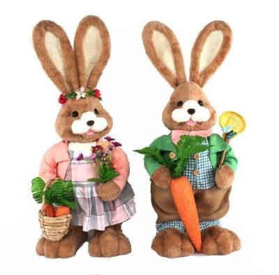 China Easter standing bunny for Easter decoration 6320033 for sale