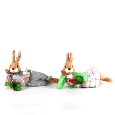 China Lying Easter Bunny 63210013-1 for sale