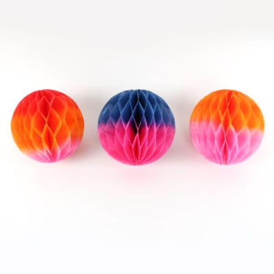 China Europe paper ball for chiratmas home Partydecoration for sale