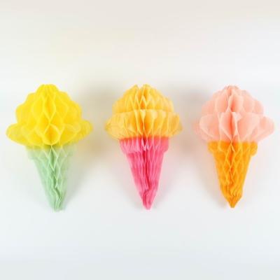 China Europe Paper Ice Cream For Spring Home Partydecoration for sale