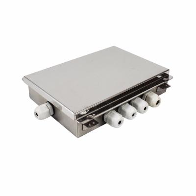 China Good Waterproof Sealing Stainless Steel Junction Box 4 6 8 10 Wire Analog and Digital JUNCTION BOX for sale