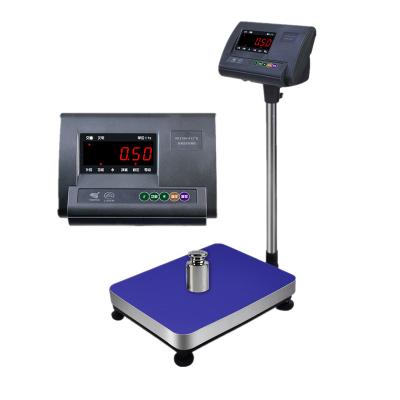 China Industral scale tcs electronic platform scale 60kg to 600kg with xk3190 a12e indicator for sale