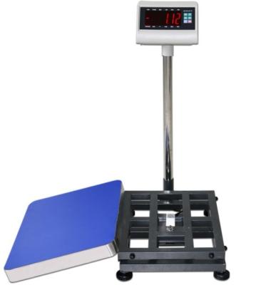 China Industral scale Taian Zhonghang tcs 40x50cm/50x60cm electronic platform floor scale with A12E indicator for sale