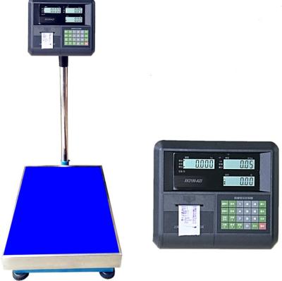 China Industral Scale 150kg 200kg 300kg 500kg Platform Scale With A23p Indicator for sale