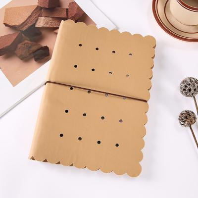 China A5 PU Biscuit Style PP Inner Pockets Album Leather Binder for 3, 5, 7 Inch Photo Album Props Stickers Pockets for sale