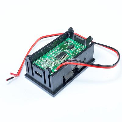 China DC 0.56 Inch DC4 5v 30.0v Reverse Connection Protection LED Digital Voltmeter DSN-DVM-568 for sale