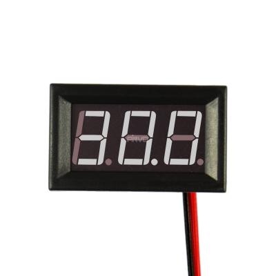 China DC 0.56 Inch DC4 5v 30.0v Reverse Connection Protection LED Digital Voltmeter DSN-DVM-568 for sale