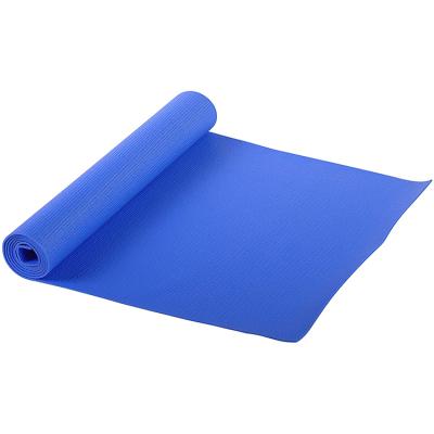 China Eco-friendly non-slip yoga mat eco-friendly organic non-slip pilates mat yoga mat logo strip PVC yoga mat 4mm for sale