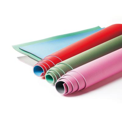 China eco-friendly rubber mat pvc best fitness exercise band gym pu yoga mat non-slip custom yoga mat for sale