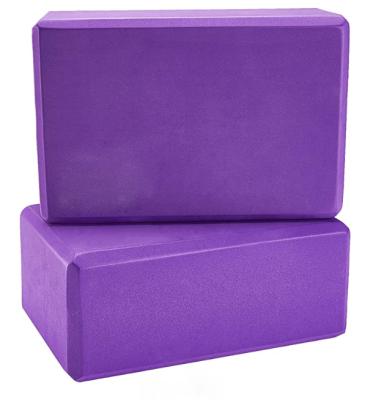 China High Density Warm EVA Foam Yoga Blocks Yoga Pilates Blocks for Supporting and Deepening Poses for sale