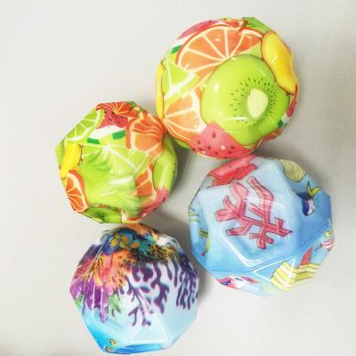 China Promotional Toy Full Printing PU Foam Anti Stress Super High Bouncing Ball for sale