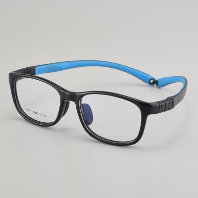 China Super Elastic Blue Light Leg Glass Frame Glasses Full Frames Elastic Flexible Glasses Frames For Kids for sale