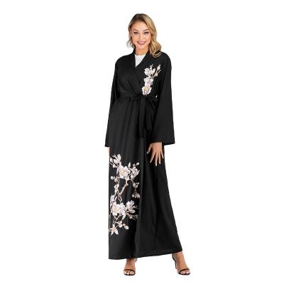 China Attractive Price Abaya Lady Elegant Clothing Women Simple Muslim Dress for sale