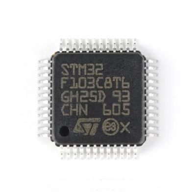 China Original Factory Standard Genuine Patch STM32F103C8T6 LQFP48 Microcontroller Microcontroller Chip Batch Consultation for sale