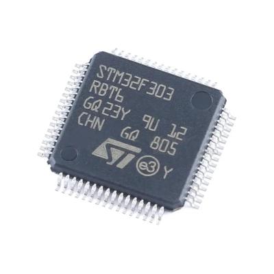 China Original factory standard authentic patch STM32F303RBT6 LQFP64 microcontroller microcontroller chip batch consultation for sale