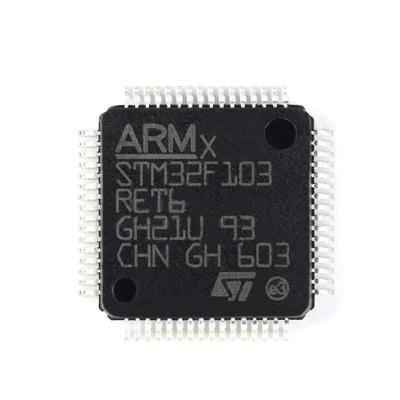 China Original factory standard authentic patch STM32F103RET6 LQFP64 microcontroller microcontroller chip batch consultation for sale