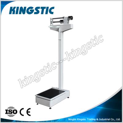 China Aluminum capacity 150 kg mechanical weight and height scale for sale