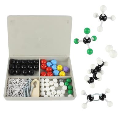 China PVC Chemistry Kit 92 Pcs Plastic Molecular Model Kit Organic Chemistry Spheres Medical Molecular Model for sale