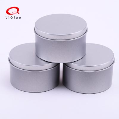 China Recyclable Round Containers for Home Storage Arts Crafts and New Gifts Jewelry Small Silver Keys Coins Metal Box Wedding Candy Tin Can for sale