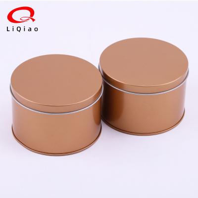 China Gift & Small Craft Batch Customization Gift Metal Packaging Candy Coffee Cookie Metal Tin Can Container For Tea for sale