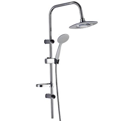 China With 2020 New Hot Selling Cheap Cheap Bathroom Rain Silver Hand Shower Set for sale