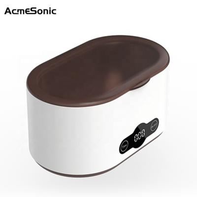 China 2021 New Home Use Hotel Ultrasonic Cleaner 650ml With Touch Screen for sale