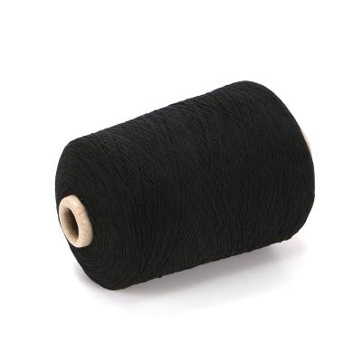 China Waterproof 100# Black Rubber Yarn, Environmental Friendly Customized Yarn Can Be Knitted for sale