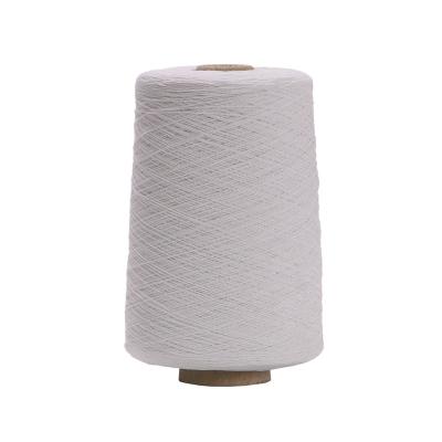 China Waterproof 80# - 120# Polyester White Customizable Environmental Friendly Rubber Yarn Knitting Yarn for sale