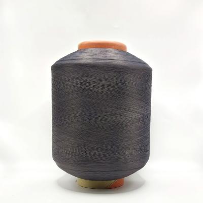 China SCY Eco-friendly Batch Color Coated Yarn 2075 Custom Spandex 3075 4075 Regular Gray Knitting Covered Yarn for sale