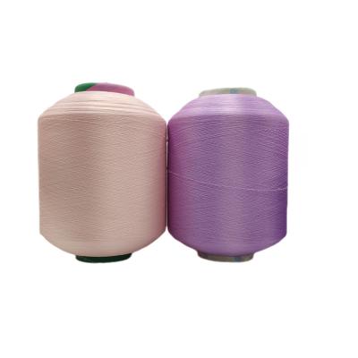 China Spun Core Yarn 2075 / 3075 / 4075 Multiple Colors SCY High Elastic Covered Yarn For Socks Knit Fabric for sale