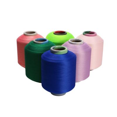 China Spun Core Yarn 2075 / 3075 / 4075 Multiple Colors SCY High Elastic Covered Yarn For Socks Knit Fabric for sale