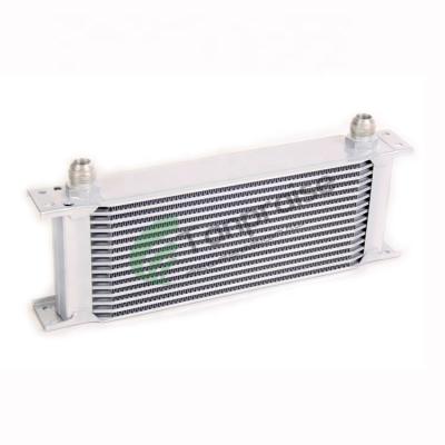 China AN10 13Row Universal Aluminum Transmission Vehicle Engine Mocal Cooling System Style Oil Cooler Aluminum Silver T-6061 for sale