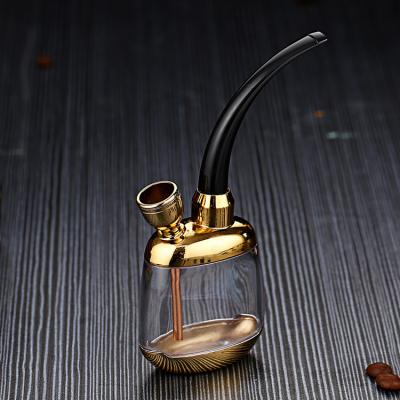 China New Healthy Design 3 in1 Pocket Tobacco Pipe Water Filter Smoking Pipe Pocket Hookah Smooking Shisha mini for sale