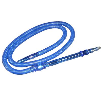 China Disposable Plastic +Acrylic Plastic Shisha Hose With Acrylic Handle for sale