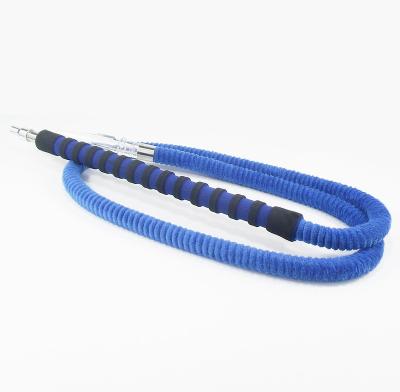 China PVC +Aluminum Felt Fabric Hookah PVC Hose With Aluminum Handle For Winter for sale