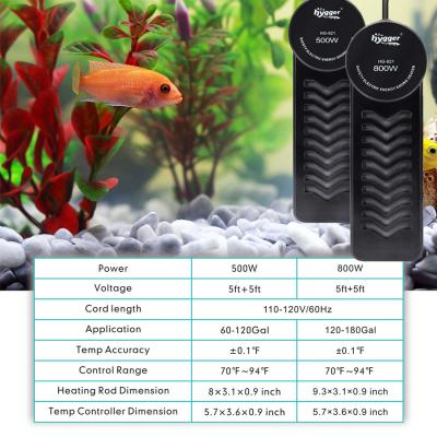 China Snelle het Verwarmen Hygger Aquariumverwarmer voor Betta-Vissen Te koop