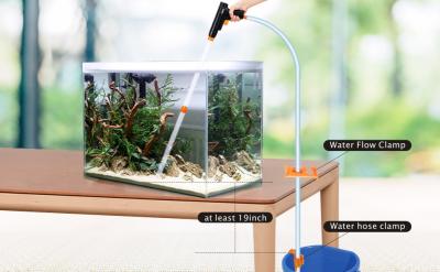 China Air Pressing Aquarium Vacuum Cleaner For Water Changing for sale