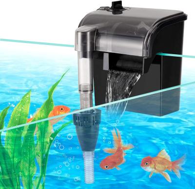 China Biofiltration Adjustable Flow Aquarium Water Filter For 5-30 Gallon for sale