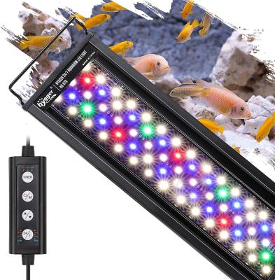 China Adjustable Timer 14W Aquarium LED Light Sunrise Daylight Moonlight Mode for sale