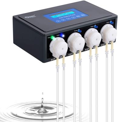 Chine Aquarium des 4 Manche dosant la pompe DC12V avec 8 tuyaux de titration à vendre