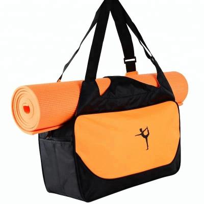 China Custom Printed Gym Bag Custom Logo Yoga Mat Bag Waterproof Gym Bag Sports Bag for sale